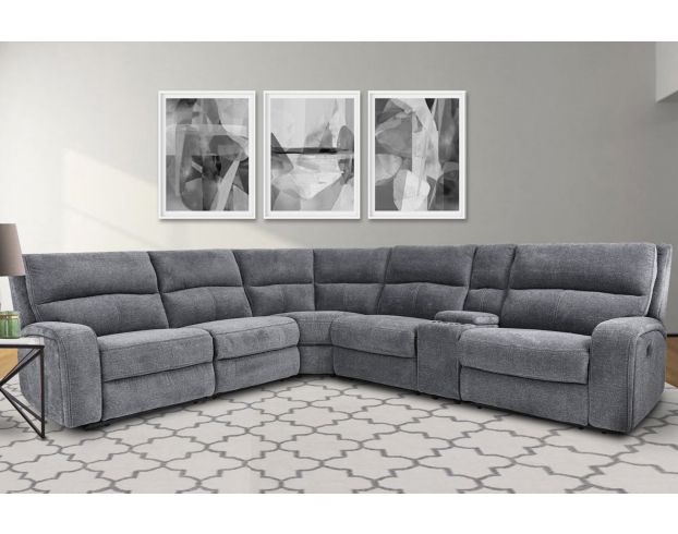 6 piece reclining sectional deals with chaise