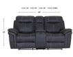 Parker House Mason Power Loveseat with Console small image number 4