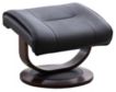 Parker House Knight Black Swivel Recliner & Ottoman small image number 4