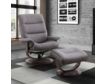Parker House Knight Gray Swivel Recliner with Ottoman small image number 3
