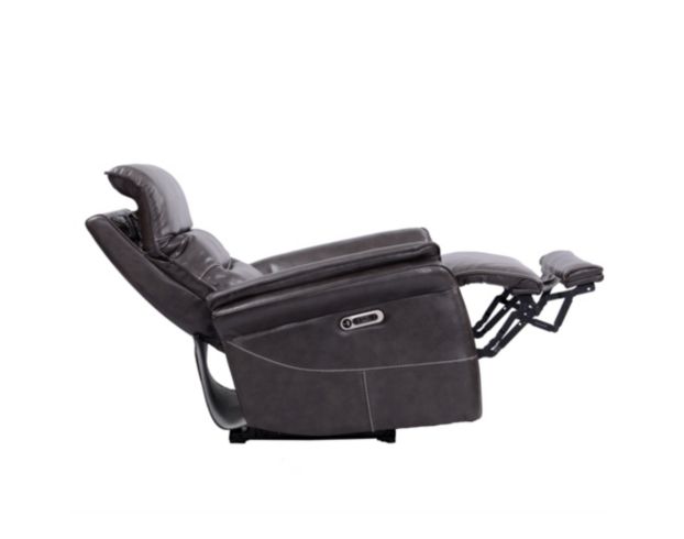 Parker House Prospect Gray Leather Power Recliner large image number 5