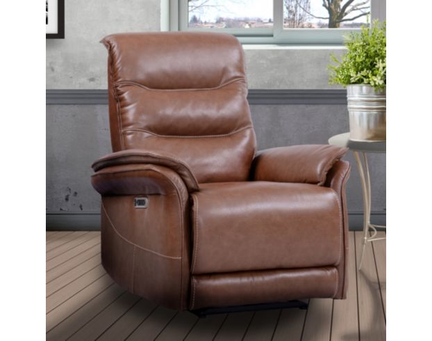 Parker House Prospect Brown Leather Power Recliner large image number 2