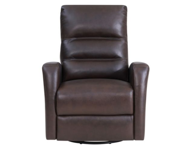 Parker House Ringo Brown Leather Power Swivel Glider Recliner large image number 1