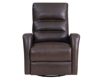 Parker House Ringo Brown Leather Power Swivel Glider Recliner