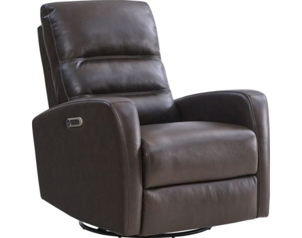 Parker House Ringo Brown Leather Power Swivel Glider Recliner large image number 3