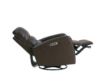 Parker House Ringo Brown Leather Power Swivel Glider Recliner small image number 5