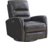Parker House Ringo Gray Leather Power Swivel Glider Recliner small image number 3