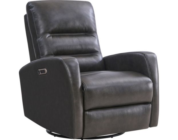 Parker House Ringo Gray Leather Power Swivel Glider Recliner large image number 3