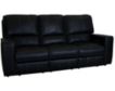Parker House Rockford Black Leather Power Reclining Sofa small image number 2