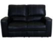 Parker House Rockford Black Leather Power Reclining Loveseat small image number 1