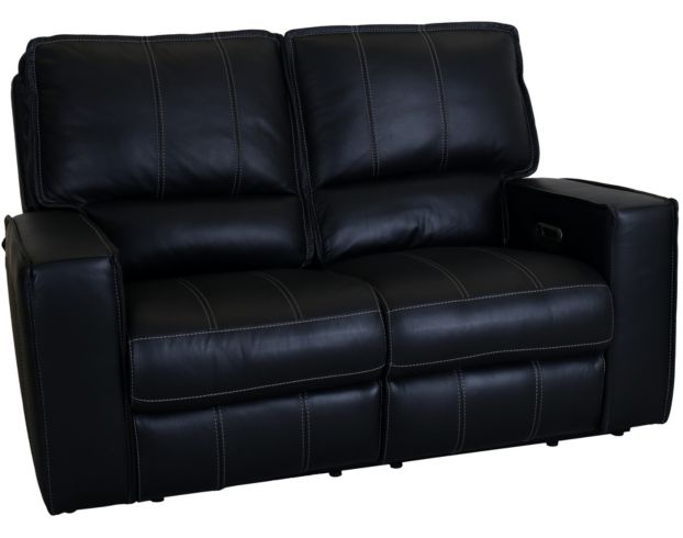 Parker House Rockford Black Leather Power Reclining Loveseat large image number 2