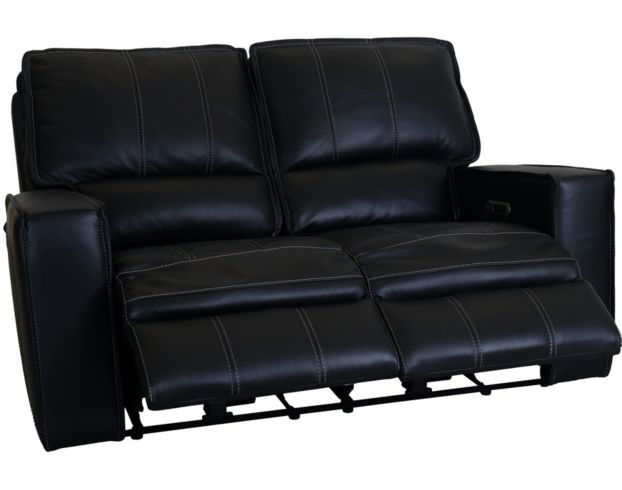 Parker House Rockford Black Leather Power Reclining Loveseat large image number 3