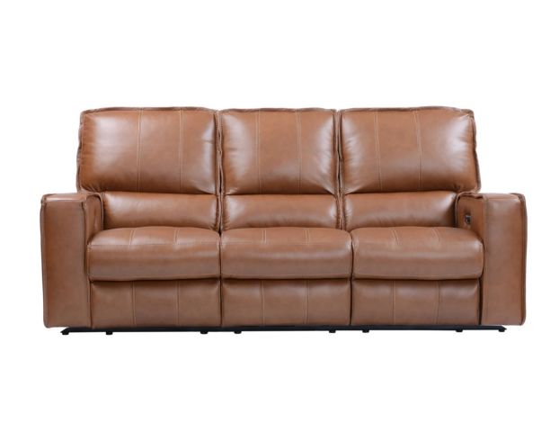 Leather power recliner online sofa