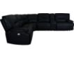 Parker House Spartacus Black 6-Piece Power Sectional small image number 1