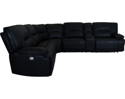 Parker House Spartacus Black 6-Piece Power Sectional