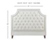 Parker House Jasmine Champagne Queen Headboard small image number 2