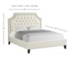 Parker House Jasmine Champagne Queen Bed small image number 3