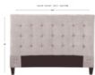 Parker House Jody Porcelain Queen Headboard small image number 2