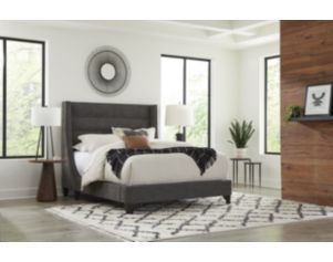 Parker House Jacob Luxe Dark Gray King Bed