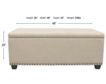 Parker House Cameron Downy Storage Bench small image number 7