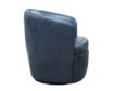 Parker House Barolo Navy 100% Leather Swivel Club Chair small image number 3
