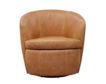 Parker House Barolo Saddle 100% Leather Swivel Club Chair small image number 1