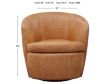 Parker House Barolo Saddle 100% Leather Swivel Club Chair small image number 7