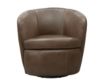 Parker House Barolo Brown 100% Leather Swivel Club Chair small image number 1