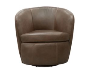 Parker House Barolo Brown 100% Leather Swivel Club Chair