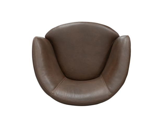 Parker House Barolo Brown 100% Leather Swivel Club Chair large image number 4