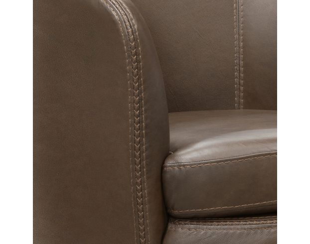 Parker House Barolo Brown 100% Leather Swivel Club Chair large image number 5