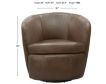Parker House Barolo Brown 100% Leather Swivel Club Chair small image number 7