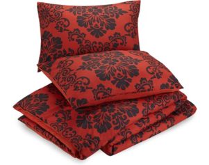 Peking Handicraft Damask 5-Piece King Comforter Set