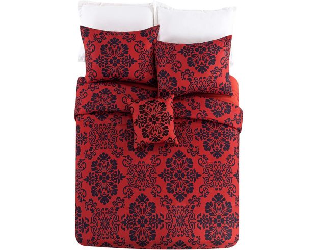 Peking Handicraft Damask 5-Piece King Comforter Set large image number 2