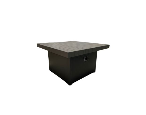 Plank & Hide 42-Inch Square Charcoal Fire Pit large image number 1