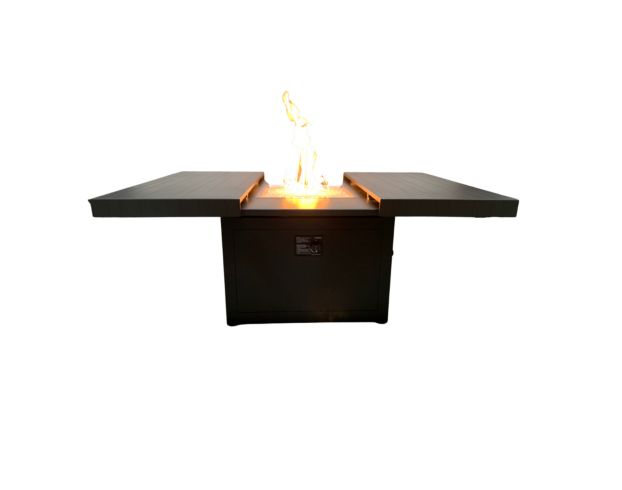Plank & Hide 42-Inch Square Charcoal Fire Pit large image number 6
