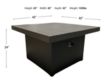 Plank & Hide 42-Inch Square Charcoal Fire Pit small image number 7