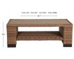 Plank & Hide Isla Outdoor Coffee Table small image number 6