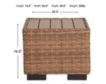Plank & Hide Isla Outdoor End Table small image number 5