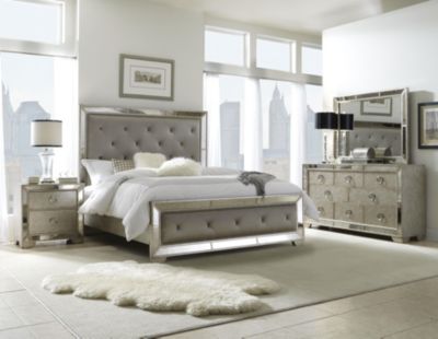 pulaski farrah 4-piece king bedroom set