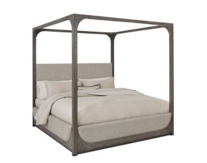 Pulaski Griffith Gray Queen Canopy Bed