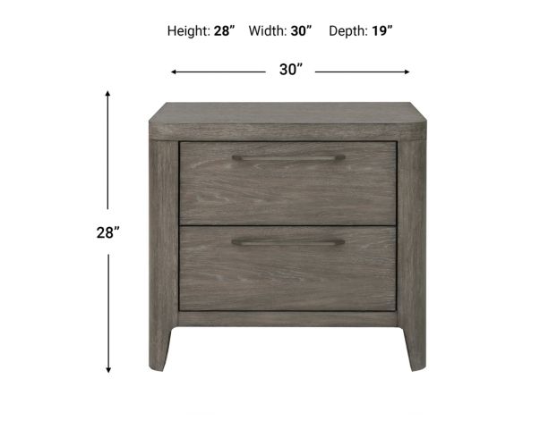 Home Meridian International Griffith Nightstand large image number 7