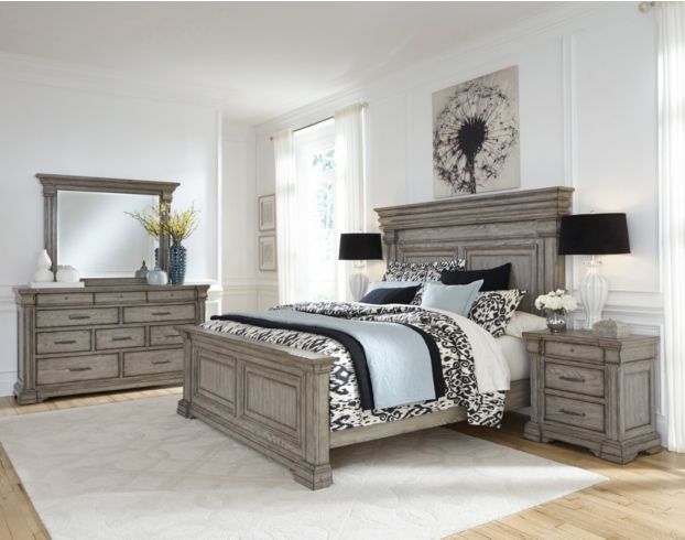 Pulaski Madison Ridge 4-Piece King Bedroom Set large image number 1