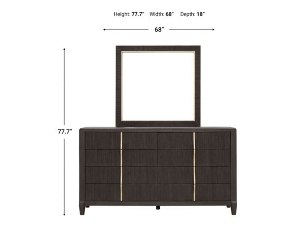 Pulaski West End Loft 4-Piece King Bedroom Set large image number 17