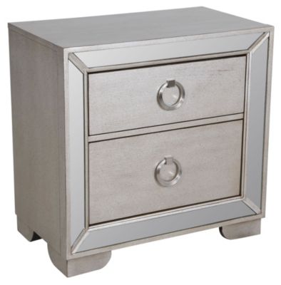 Pulaski Farrah Mirrored Nightstand | Homemakers Furniture