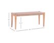 Powell Cosgrove Natural Accent Bench small image number 5