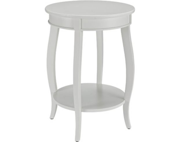 Powell Rainbow White Accent Table large image number 1
