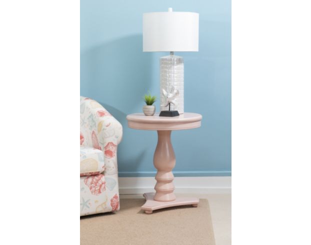 Powell Hannon Blush Pink Side Table large image number 2