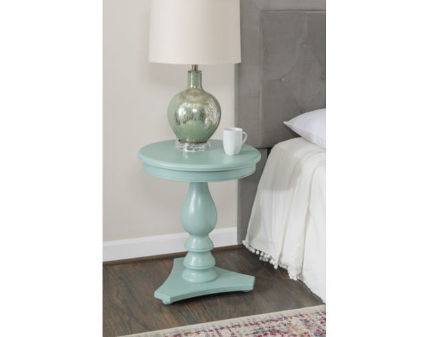 Powell Hannon Teal Blue Side Table large image number 4