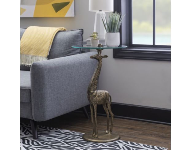 Powell Shaped Table Giraffe Side Table large image number 2